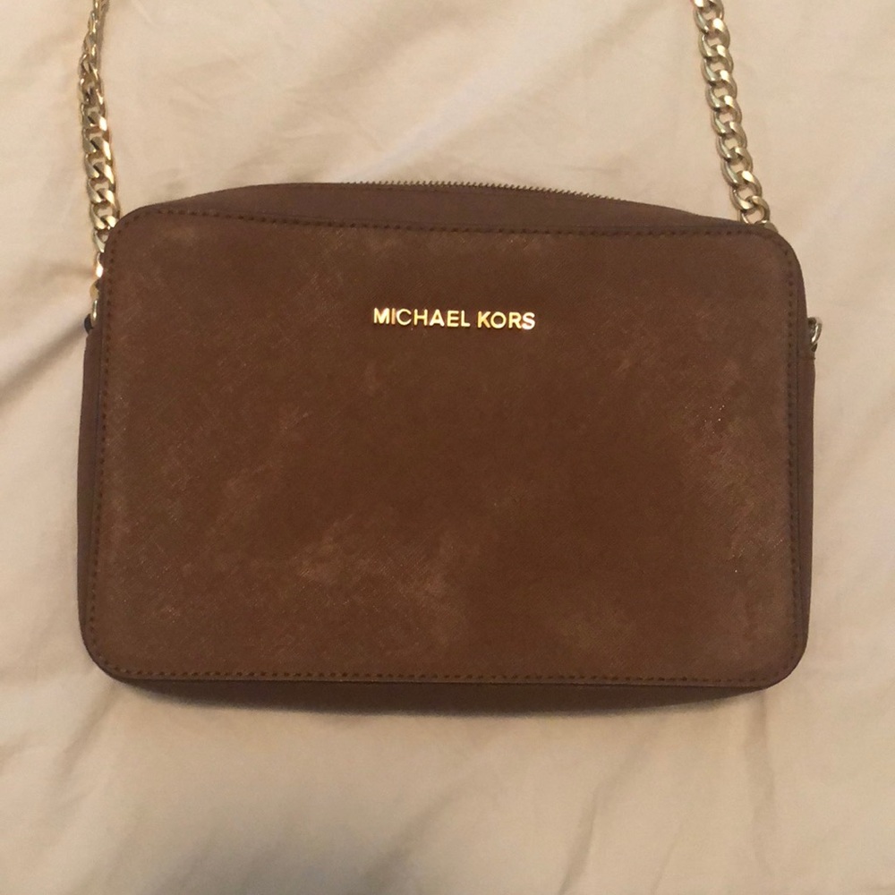 Michael Kors Brown Crossbody Bag